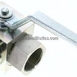 Hochdruck-3-Wege Kugelhahn, L-Bohrung, G 1-1/4", 0 - 315bar