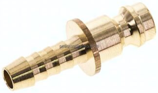 Kupplungsstecker (NW5) 5mm Schlauch, Messing