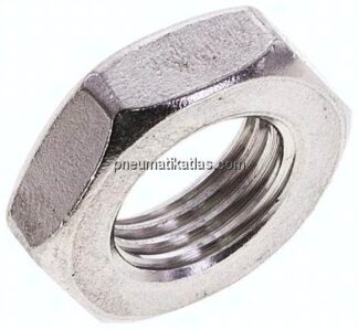 Sechskantmutter niedrig M 14x1,5, Edelstahl A4, Feingewinde (DIN 439 / ISO 8675)