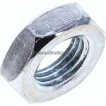 Sechskantmutter niedrig M 12x1,25, Stahl verzinkt 4, Feingewinde (DIN 439 / ISO 8675)