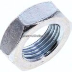 Sechskantmutter niedrig M 18x1,5, Stahl verzinkt 4, Feingewinde (DIN 439 / ISO 8675)