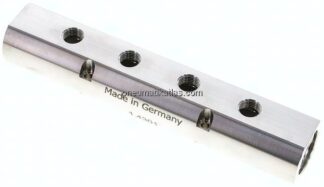Verteilerleiste 2x G 3/4"-4x G 1/4", 1.4301