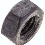 Sechskantmutter DIN 934 / ISO 4032, M 10, Stahl blank (schwarz) 8