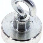 Neodym-Magnet mit Haken, 20mm, silber, 1er Pack