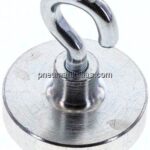 Neodym-Magnet mit Haken, 32mm, silber, 1er Pack
