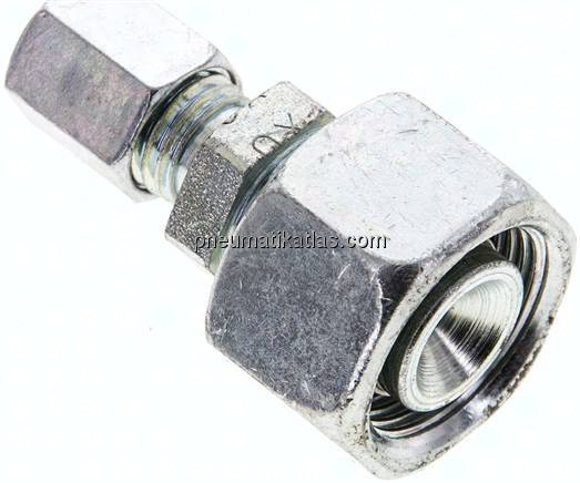 Reduziereinsatz 15 L-6 L (M12x1,5), Stahl verzinkt