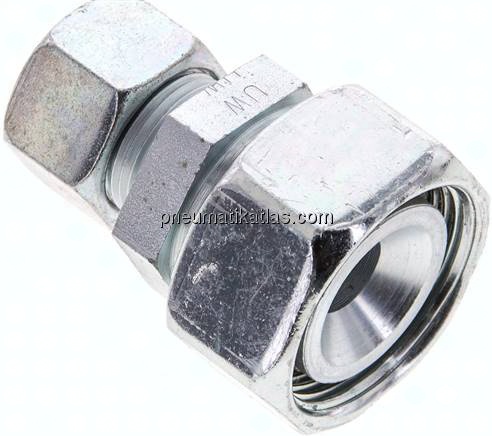 Reduziereinsatz 28 L-15 L (M22x1,5), Stahl verzinkt