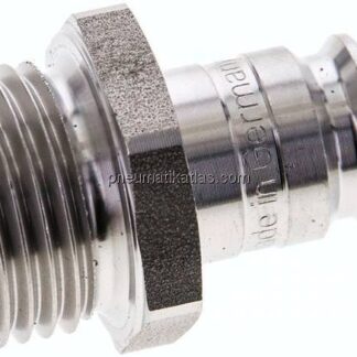 Kupplungsstecker (NW10) G 1/2"(AG), Edelstahl