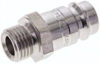 Kupplungsstecker (NW10) G 1/4"(AG), Edelstahl