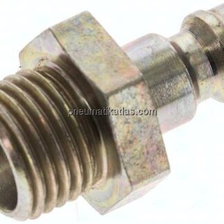 Kupplungsstecker (NW5) G 1/4"(AG), Stahl verzinkt