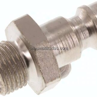 Kupplungsstecker (NW5) G 1/8"(AG), Stahl verzinkt