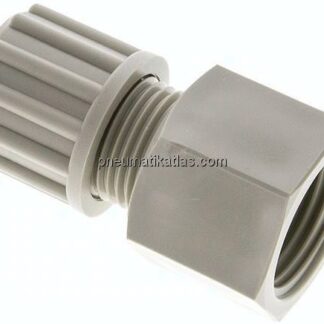 Aufschraub-Verschraubung G 1/2"-12x10mm, Polypropylen