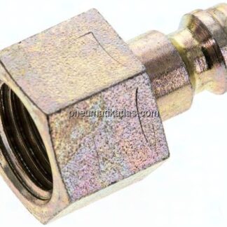 Kupplungsstecker (NW5) G 1/4"(IG), Stahl verzinkt