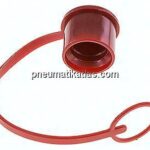 Staubschutz für Stecker Flat-Face Kupplung, Baugröße 4