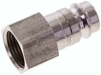 Kupplungsstecker (NW10) G 3/8"(IG), Edelstahl