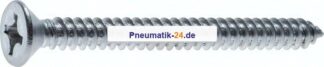 Senk-Blechschraube DIN 7982C, 2,9x13 Stahl gehärtet & verzinkt