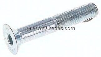 Senkschraube ISO10642(DIN7991), M 10x60, Stahl verzinkt 8.8
