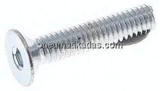 Senkschraube ISO10642(DIN7991), M 4x20, Stahl verzinkt 8.8