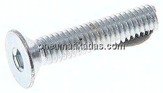 Senkschraube ISO10642(DIN7991), M 4x20, Stahl verzinkt 8.8