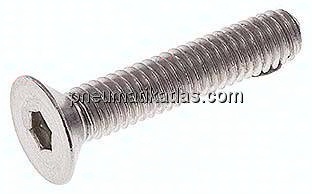 Senkschraube ISO10642(DIN7991), M 4x20, Edelstahl A2