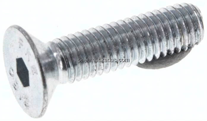 Senkschraube ISO10642(DIN7991), M 5x20, Stahl verzinkt 8.8