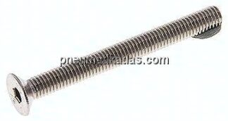 Senkschraube ISO10642(DIN7991), M 5x50, Edelstahl A2