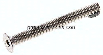 Senkschraube ISO10642(DIN7991), M 5x50, Edelstahl A2