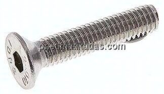 Senkschraube ISO10642(DIN7991), M 6x30, Edelstahl A2