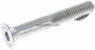 Senkschraube ISO10642(DIN7991), M 6x40, Stahl verzinkt 8.8