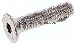 Senkschraube ISO10642(DIN7991), M 8x35, Edelstahl A2