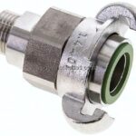Sicherheits-Kompressorkuppl. G 1/2"(AG), 1.4401