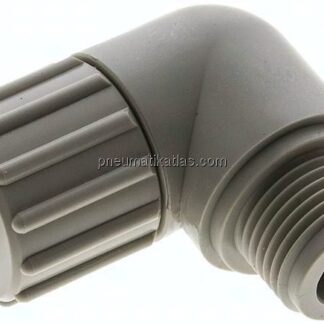 Winkel-Verschraubung G 1/2"-15x9mm, Polypropylen