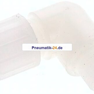 Winkel-Verschraubung G 1/4"-10x4mm, PVDF