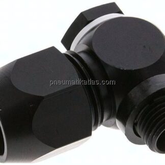 Winkel-Verschraubung G 1/4"-15x9mm, Aluminium