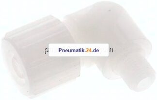 Winkel-Verschraubung G 1/4"-15x9mm, PVDF
