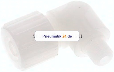 Winkel-Verschraubung G 1/4"-15x9mm, PVDF