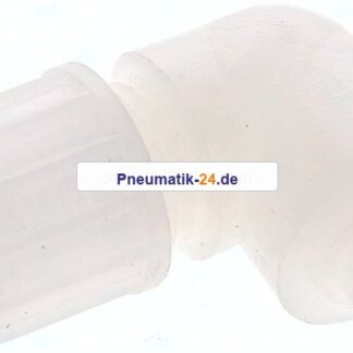 Winkel-Verschraubung G 1/8"-10x4mm, PVDF
