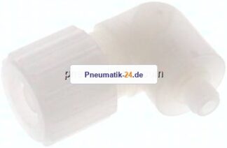 Winkel-Verschraubung G 1/8"-15x9mm, PVDF