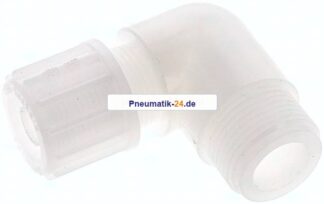 Winkel-Verschraubung G 3/4"-16x10mm, PVDF