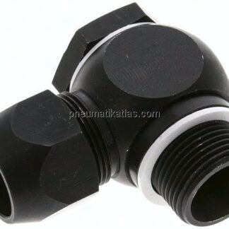 Winkel-Verschraubung G 3/4"-20x13mm, Aluminium