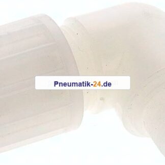 Winkel-Verschraubung G 3/8"-12x6mm, PVDF