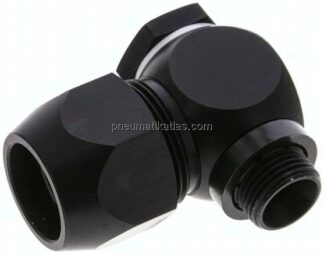 Winkel-Verschraubung G 3/8"-20x13mm, Aluminium
