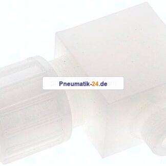 Winkel-Verschraubung G 3/8"-20x13mm, PVDF