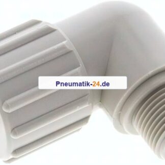 Winkel-Verschraubung G 3/8"-15x9mm, Polypropylen