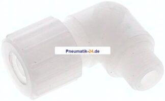 Winkel-Verschraubung G 3/8"-15x9mm, PVDF