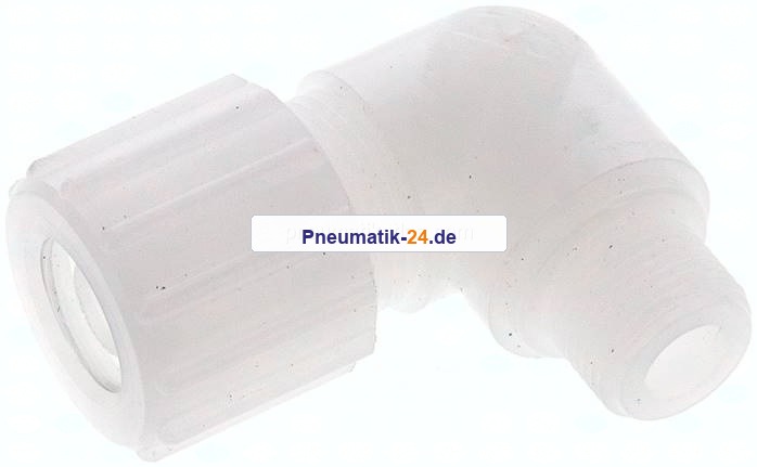 Winkel-Verschraubung G 3/8"-15x9mm, PVDF