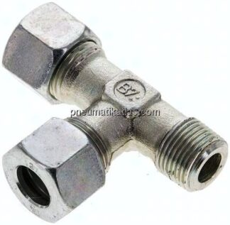 LE-Schneidringverschraubung R 3/8"-12 L (M18x1,5), Stahl verzinkt