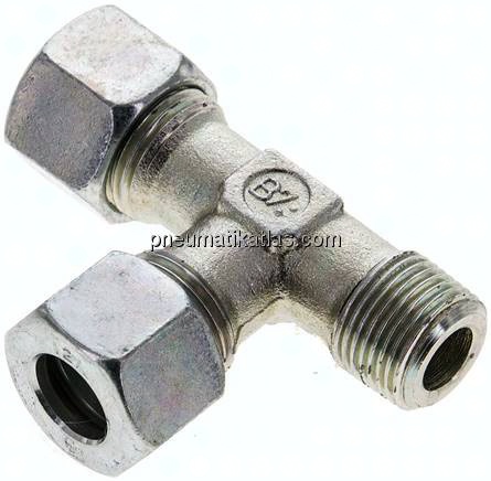 LE-Schneidringverschraubung R 3/8"-12 L (M18x1,5), Stahl verzinkt