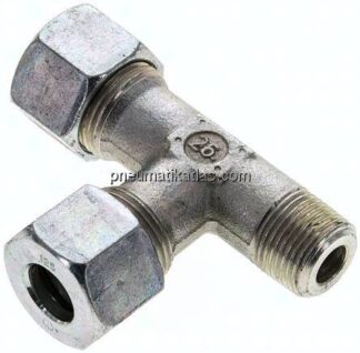 LE-Schneidringverschraubung R 3/8"-12 S (M20x1,5), Stahl verzinkt