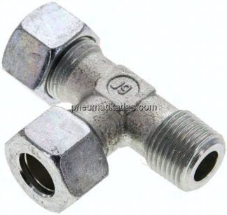 LE-Schneidringverschraubung R 1/2"-15 L (M22x1,5), Stahl verzinkt